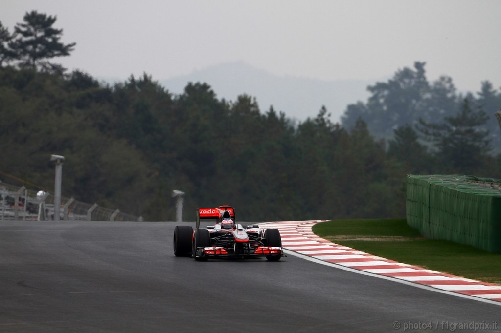 GP Corea, Qualifiche, Jenson Button (GBR), McLaren  Mercedes, MP4-25 