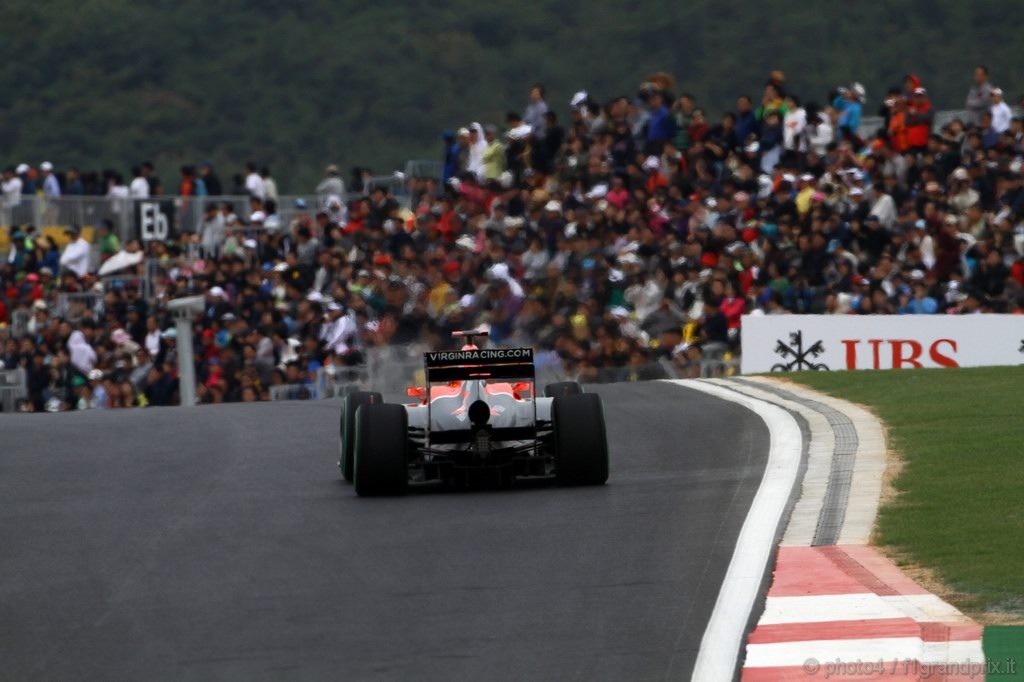 GP Corea, Qualifiche,Timo Glock (GER), Virgin Racing, VR-01  