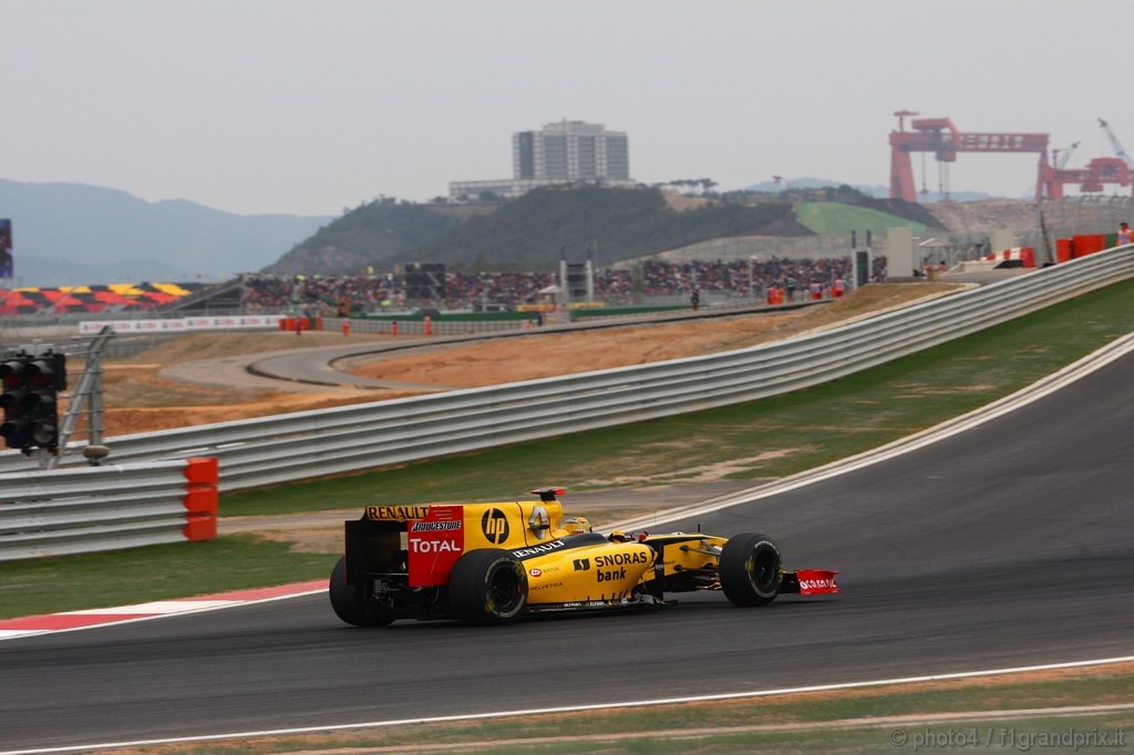 GP Corea, Qualifiche, Robert Kubica (POL), Renault F1 Team, R30 