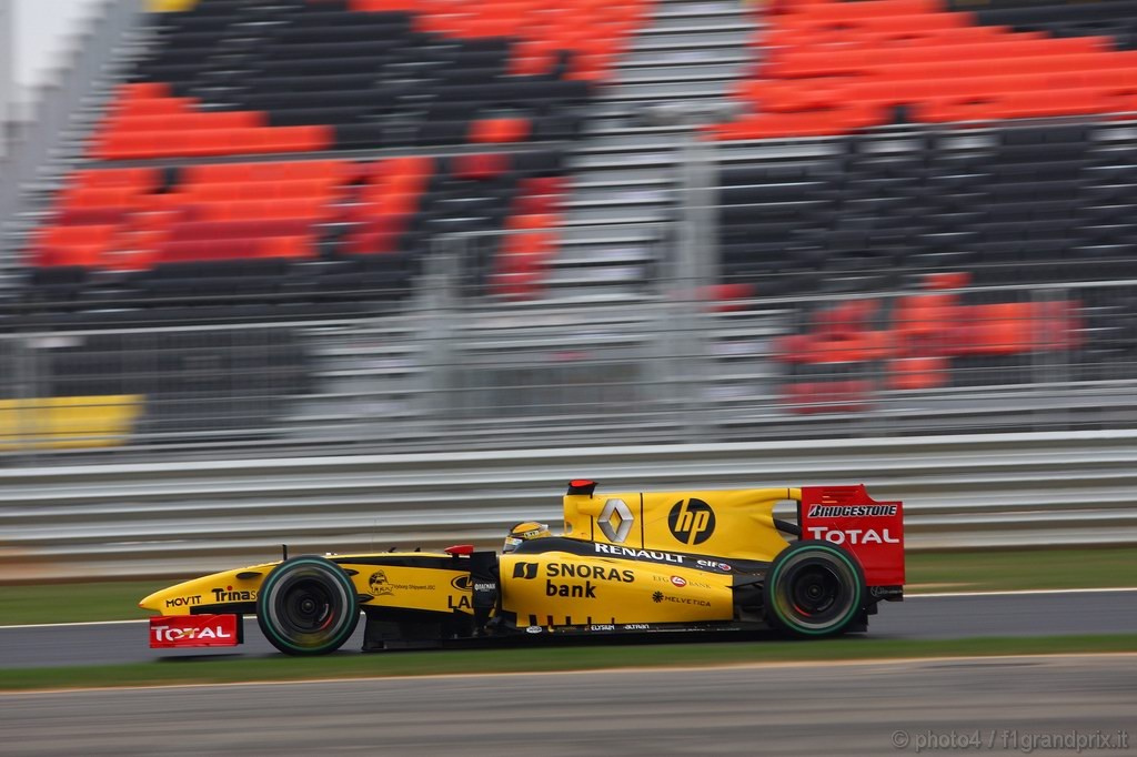 GP Corea, Qualifiche, Robert Kubica (POL), Renault F1 Team, R30