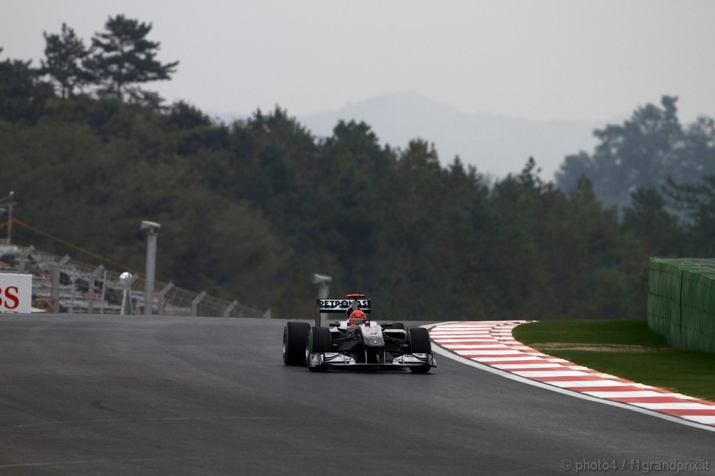 GP Corea, Qualifiche, Michael Schumacher (GER), Mercedes GP  F1 Team, MGP W01 