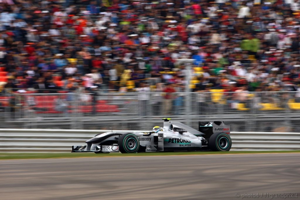 GP Corea, Qualifiche, Nico Rosberg (GER), Mercedes GP F1 Team, MGP W01 