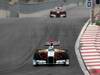 GP Corea, Prove Libere 3, Sabato, Adrian Sutil (GER), Force India F1 Team, VJM03 davanti a Fernando Alonso (ESP), Ferrari, F10 