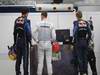 GP Corea, Qualifiche, Mark Webber (AUS), Red Bull Racing, RB6, Michael Schumacher (GER), Mercedes GP  F1 Team, MGP W01 e Sebastian Vettel (GER), Red Bull Racing, RB6 