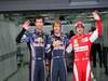 GP Corea, Qualifiche, Mark Webber (AUS), Red Bull Racing, RB6 secondo, Sebastian Vettel (GER), Red Bull Racing, RB6 pole position e Fernando Alonso (ESP), Ferrari, F10 terzo 