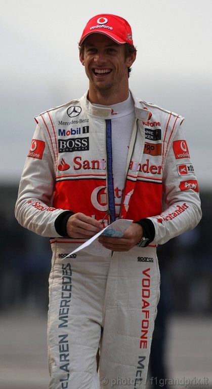 GP Corea, Giovedi', Jenson Button (GBR), McLaren  Mercedes, MP4-25 