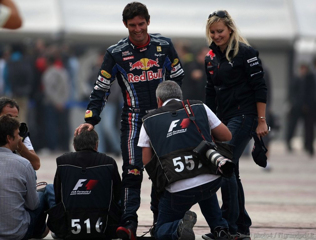 GP Corea, Giovedi', Mark Webber (AUS), Red Bull Racing, RB6