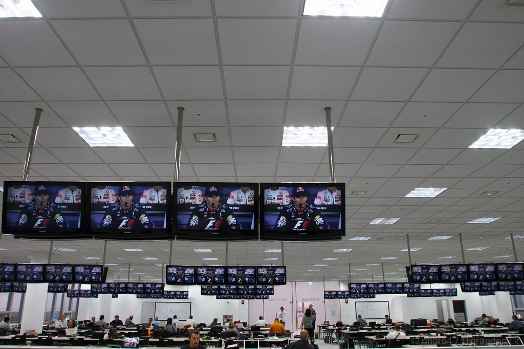 GP Corea, Giovedi', Media Center