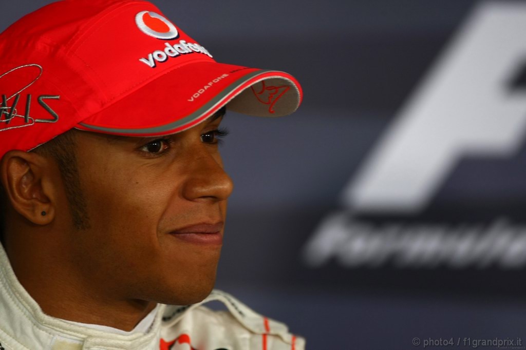 GP Corea, Giovedi', Conferenza Stampa, Lewis Hamilton (GBR), McLaren Mercedes, MP4-25