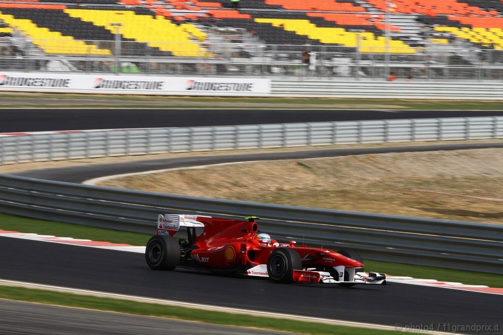 GP Corea, Prove Libere 1, Venerdi', Fernando Alonso (ESP), Ferrari, F10 
