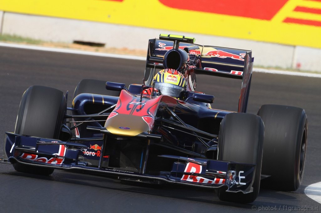 GP Corea, Prove Libere 1, Venerdi', Jaime Alguersuari (SPA), Scuderia Toro Rosso, STR5 