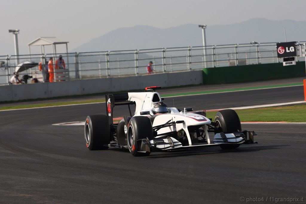 GP Corea, Prove Libere 1, Venerdi', Nick Heidfeld (GER), BMW Sauber F1 Team, C29