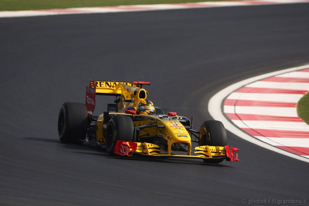 GP Corea, Prove Libere 1, Venerdi', Robert Kubica (POL), Renault F1 Team, R30