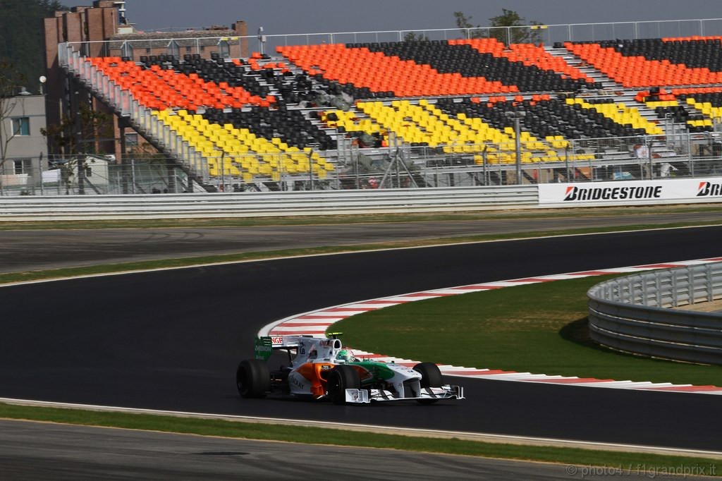 GP Corea, Prove Libere 1, Venerdi', Vitantonio Liuzzi (ITA), Force India F1 Team, VJM03 
