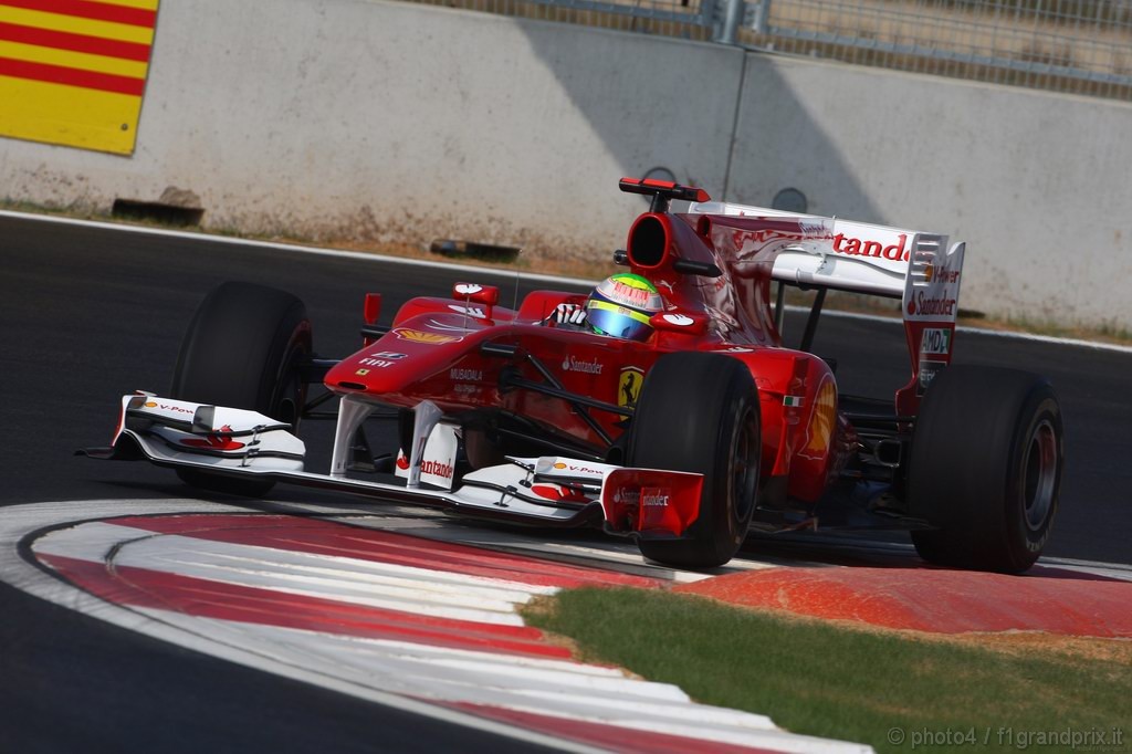 GP Corea, Prove Libere 1, Venerdi', Felipe Massa (BRA), Ferrari, F10 