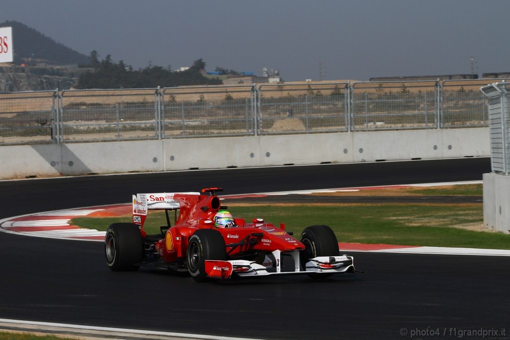 GP Corea, Prove Libere 1, Venerdi', Felipe Massa (BRA), Ferrari, F10