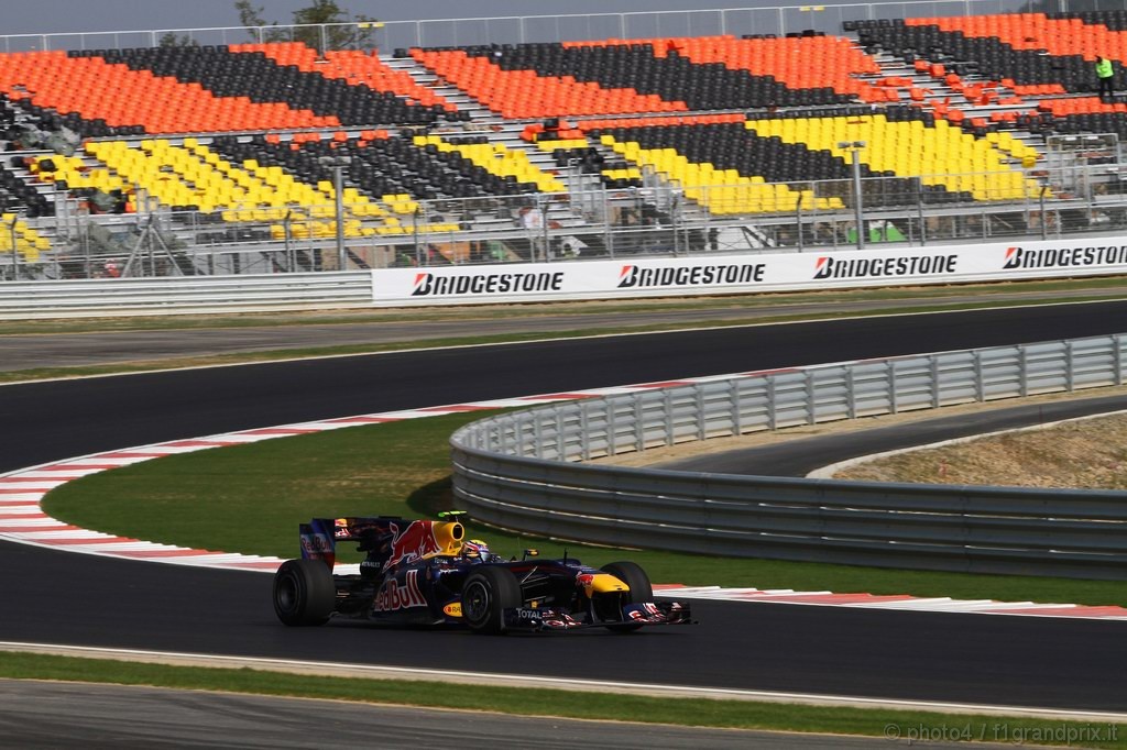 GP Corea, Prove Libere 1, Venerdi', Mark Webber (AUS), Red Bull Racing, RB6