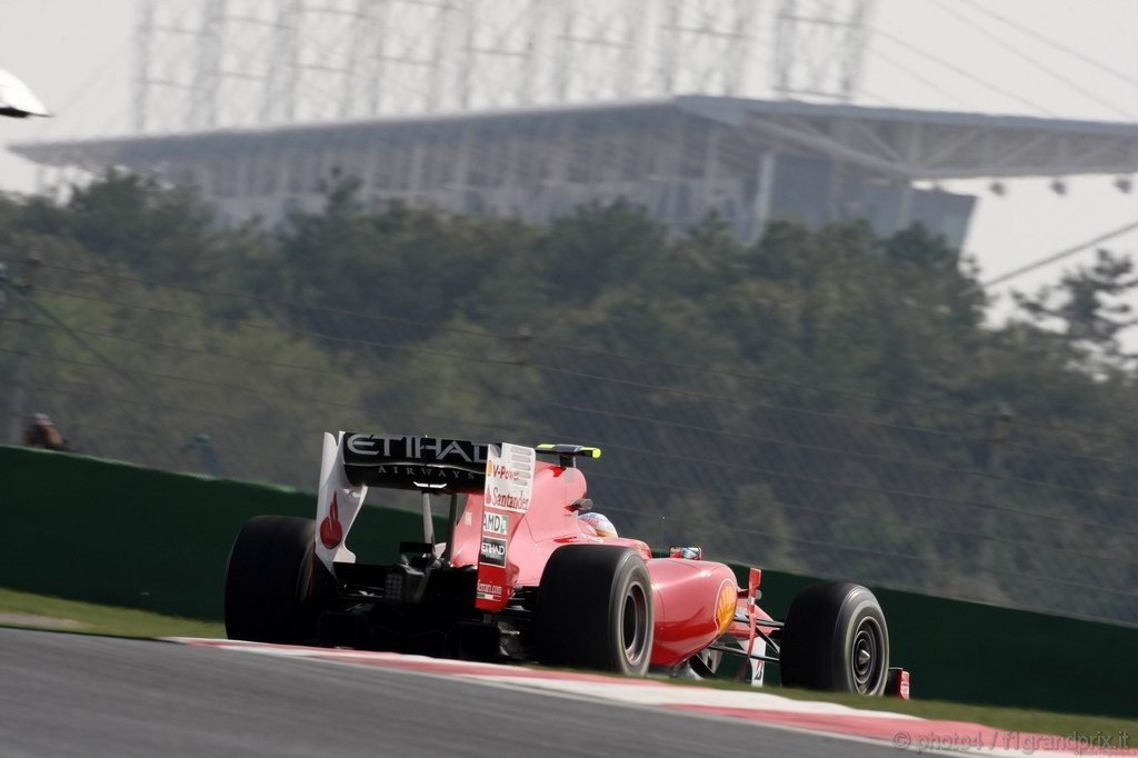 GP Corea, Prove Libere 1, Venerdi', Fernando Alonso (ESP), Ferrari, F10 