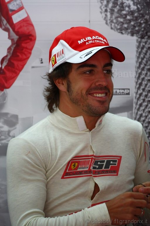 GP Corea, Prove Libere 1, Venerdi', Fernando Alonso (ESP), Ferrari, F10 