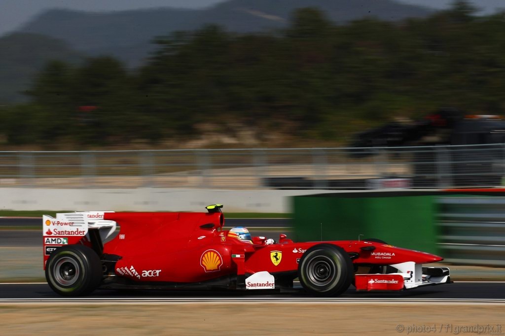 GP Corea, Prove Libere 1, Venerdi', Fernando Alonso (ESP), Ferrari, F10