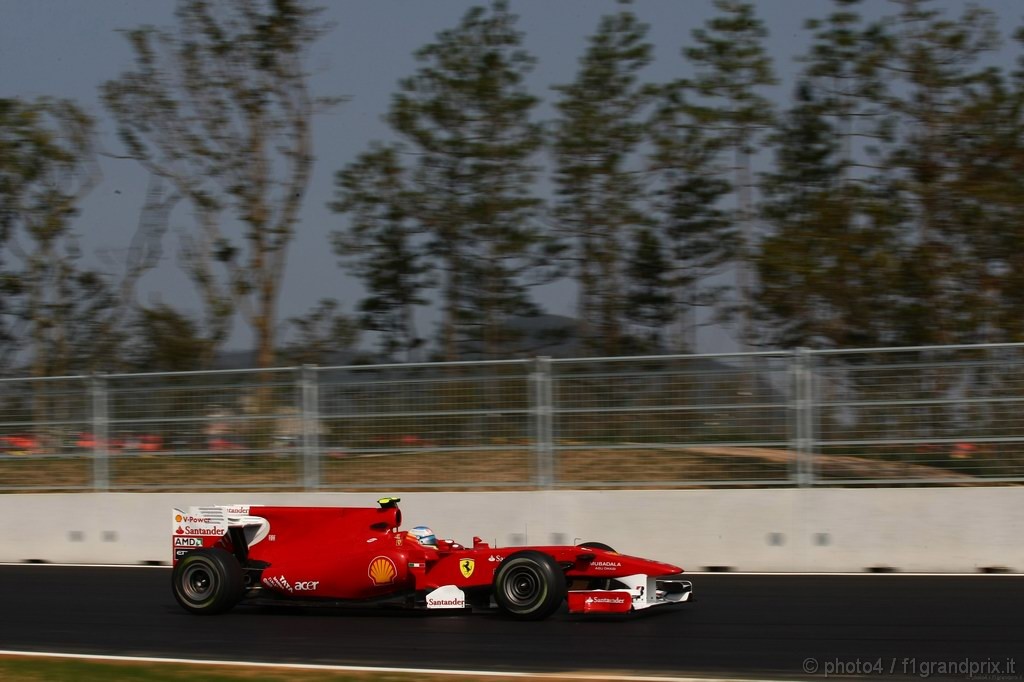 GP Corea, Prove Libere 1, Venerdi', Fernando Alonso (ESP), Ferrari, F10
