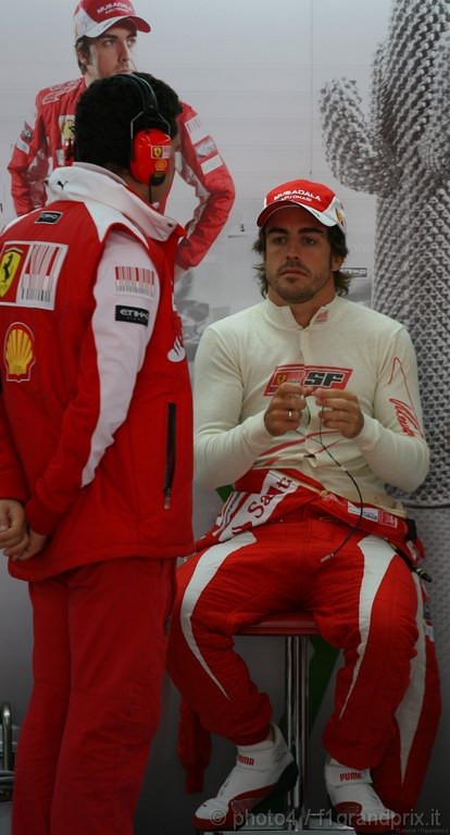 GP Corea, Prove Libere 1, Venerdi', Fernando Alonso (ESP), Ferrari, F10