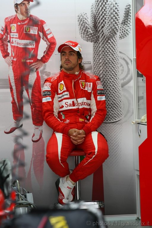 GP Corea, Prove Libere 1, Venerdi', Fernando Alonso (ESP), Ferrari, F10 