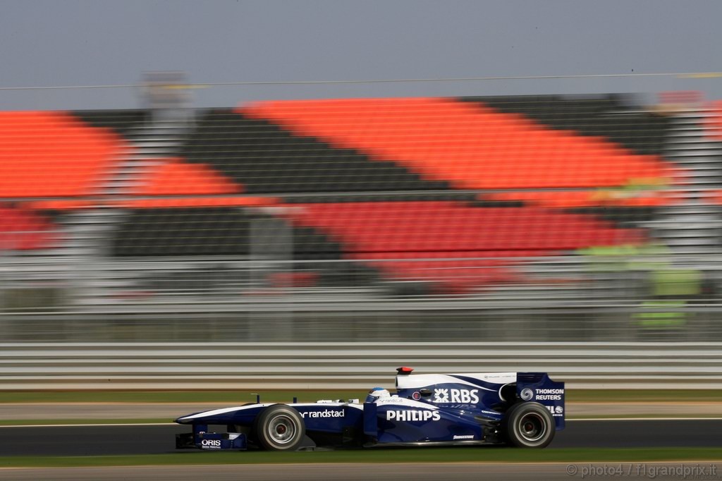 GP Corea, Prove Libere 1, Venerdi', Rubens Barrichello (BRA), Williams, FW32 