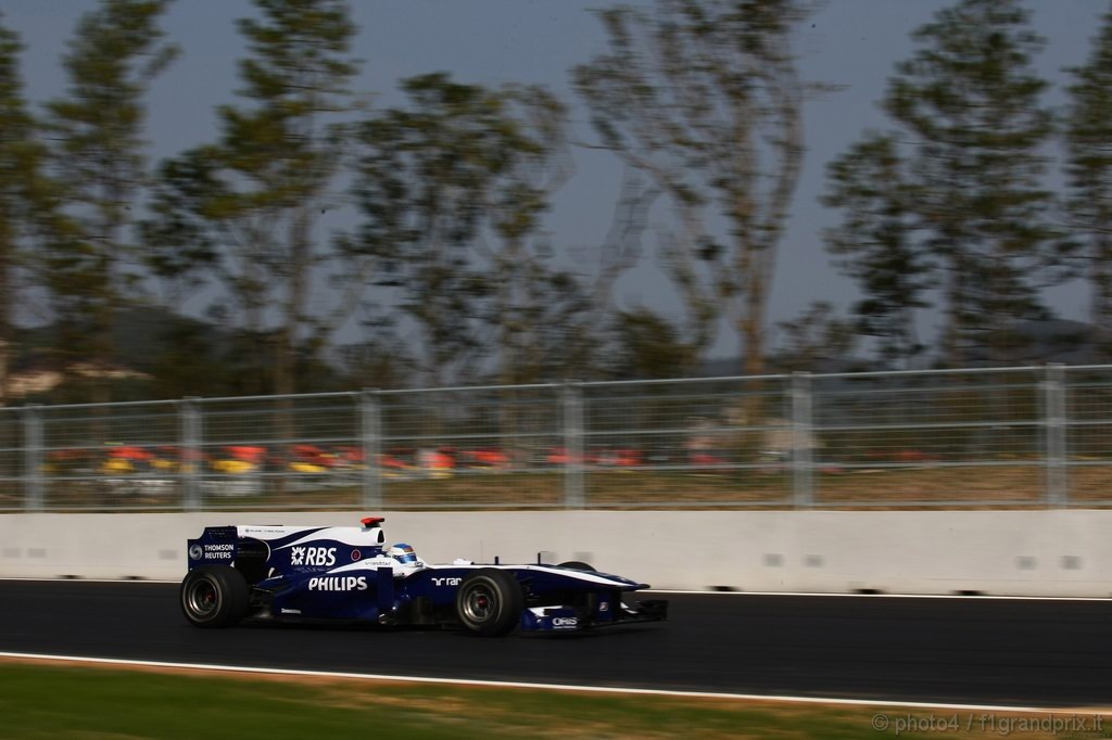 GP Corea, Prove Libere 1, Venerdi', Rubens Barrichello (BRA), Williams, FW32 