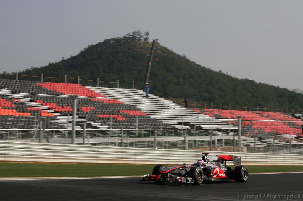 GP Corea, Prove Libere 1, Venerdi', Jenson Button (GBR), McLaren  Mercedes, MP4-25 