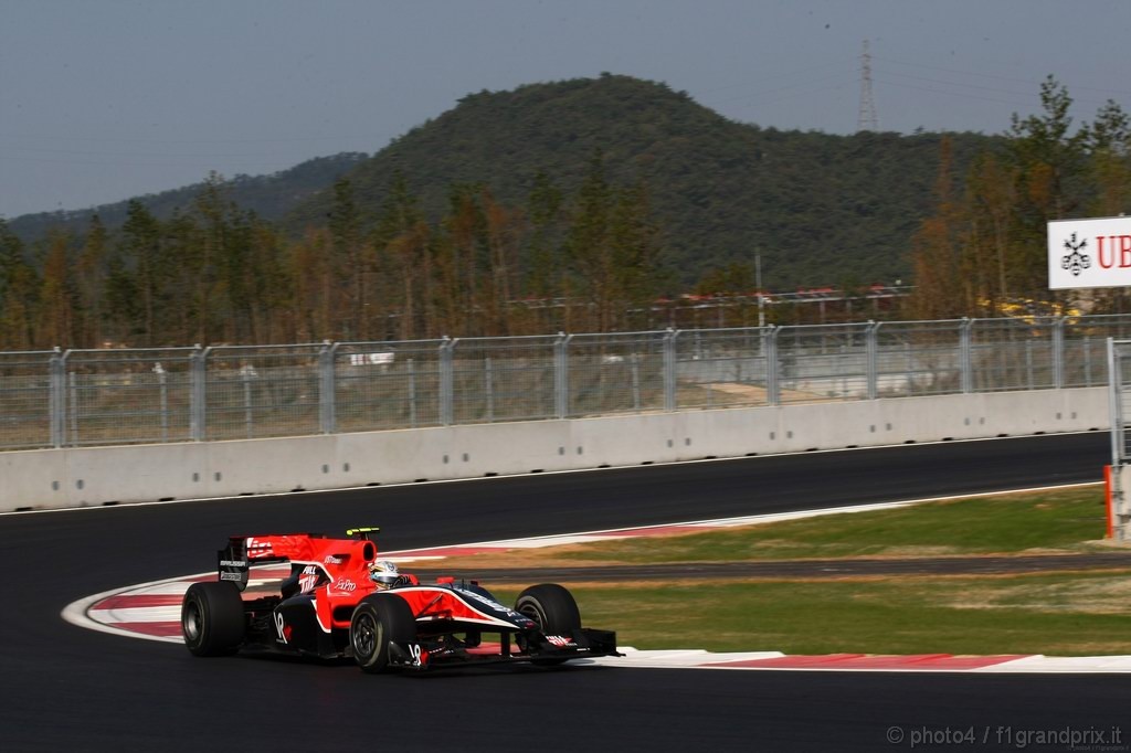 GP Corea, Prove Libere 1, Venerdi', Jerome D'Ambrosio (BEL), Test Driver Virgin Racing, VR-01  