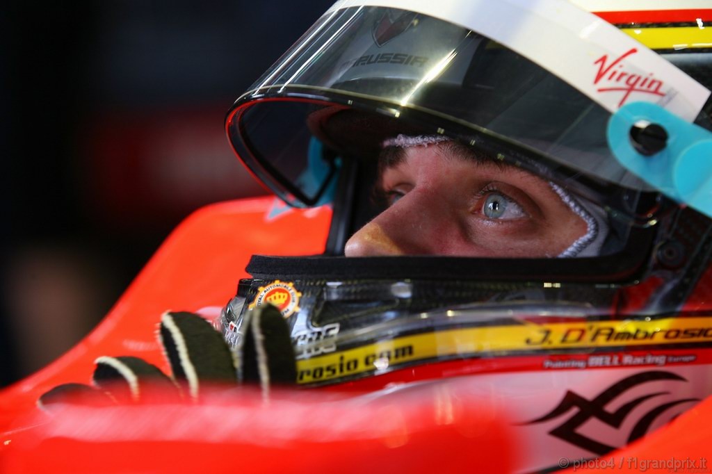 GP Corea, Prove Libere 1, Venerdi', Jerome D'Ambrosio (BEL), Test Driver Virgin Racing, VR-01  