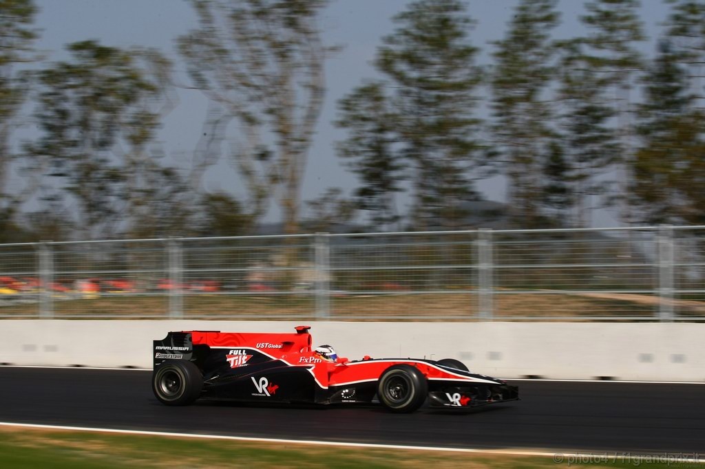 GP Corea, Prove Libere 1, Venerdi', Timo Glock (GER), Virgin Racing, VR-01