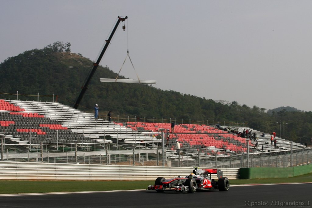 GP Corea, Prove Libere 1, Venerdi', Lewis Hamilton (GBR), McLaren  Mercedes, MP4-25 