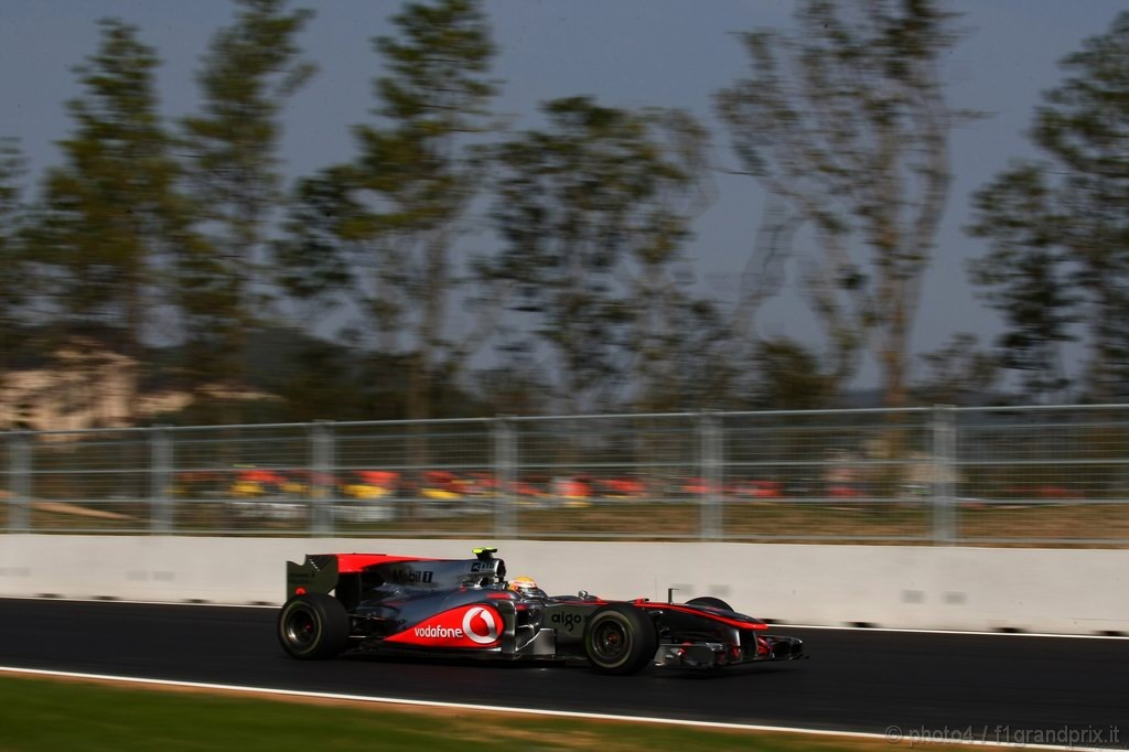GP Corea, Prove Libere 1, Venerdi', Lewis Hamilton (GBR), McLaren  Mercedes, MP4-25 