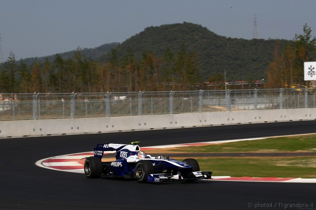 GP Corea, Prove Libere 1, Venerdi', Nico Hulkenberg (GER), Williams, FW32