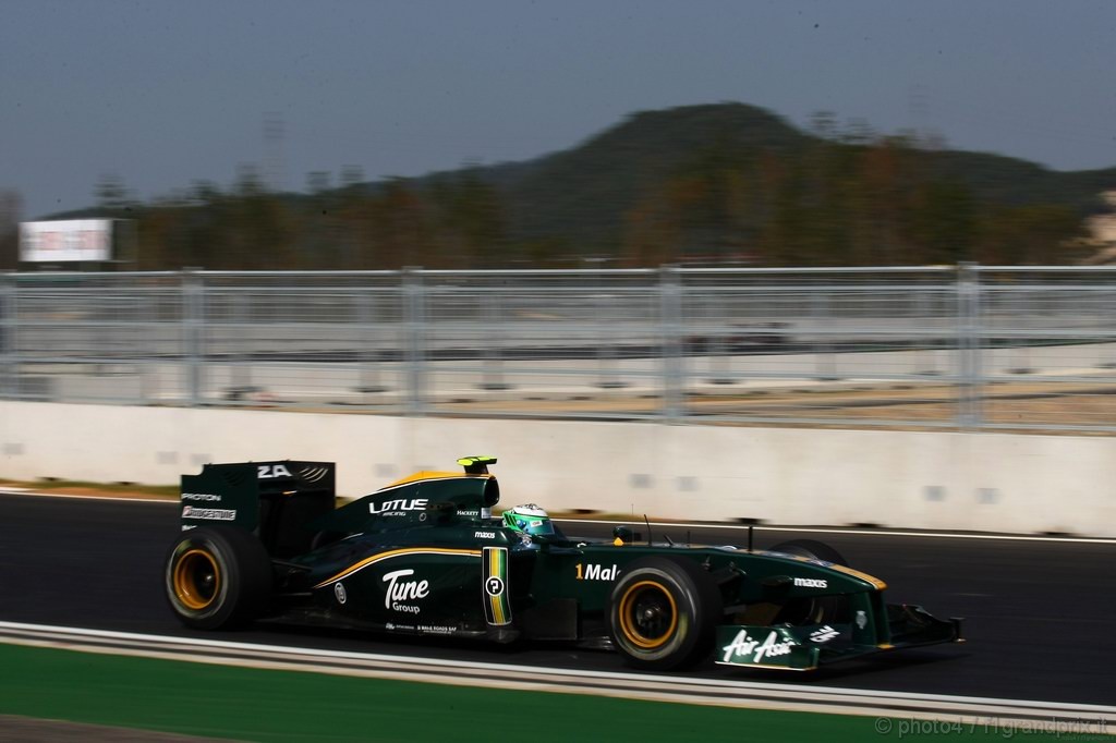 GP Corea, Prove Libere 1, Venerdi', Heikki Kovalainen (FIN), Lotus Racing, T127 