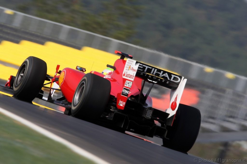 GP Corea, Prove Libere 1, Venerdi', Felipe Massa (BRA), Ferrari, F10 