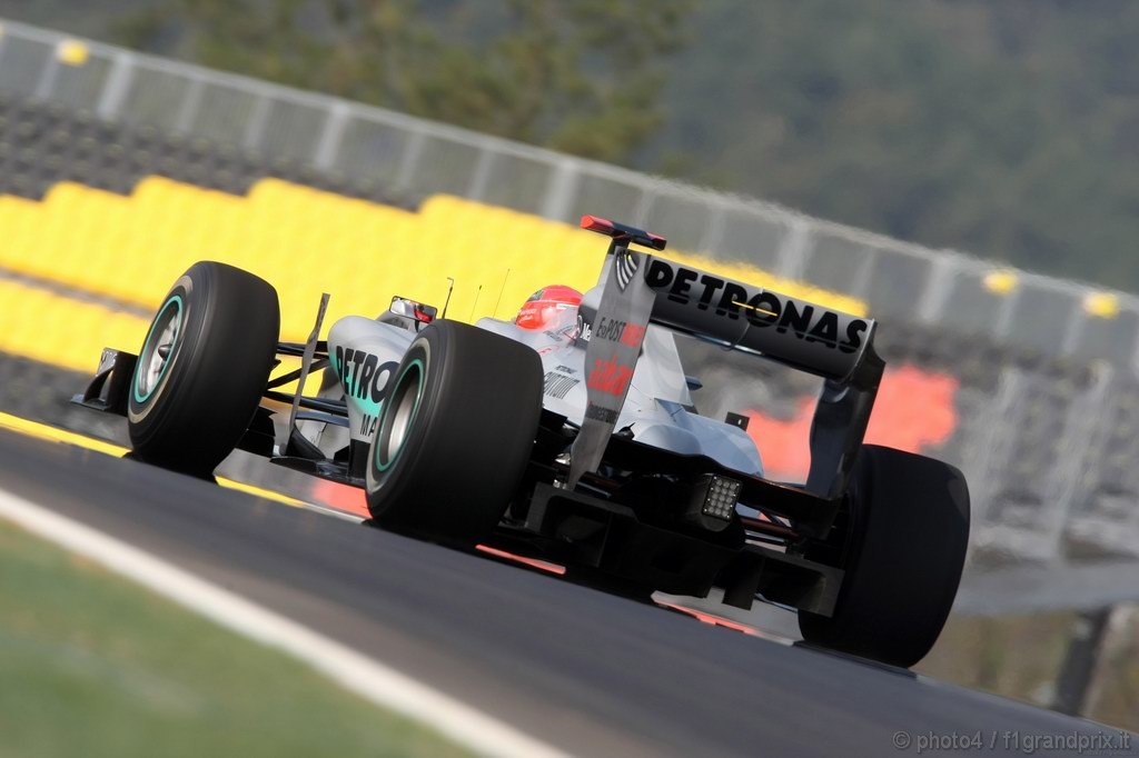 GP Corea, Prove Libere 1, Venerdi', Michael Schumacher (GER), Mercedes GP  F1 Team, MGP W01 