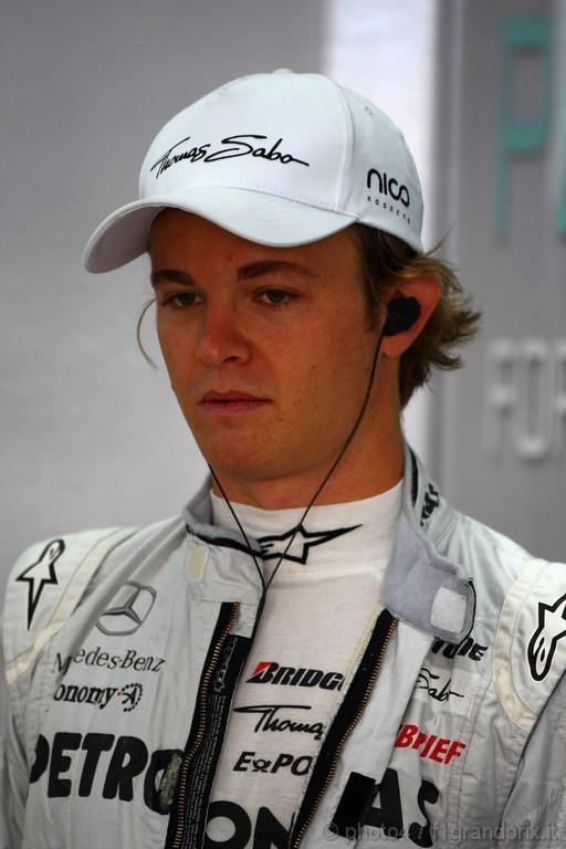 GP Corea, Prove Libere 1, Venerdi', Nico Rosberg (GER), Mercedes GP F1 Team, MGP W01 