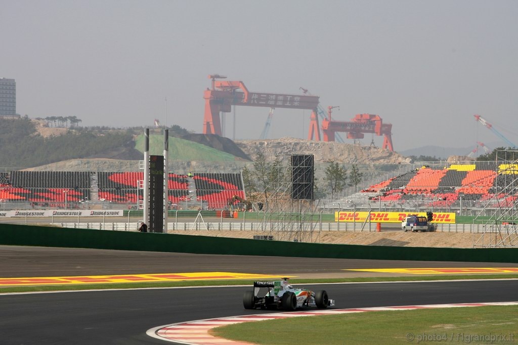 GP Corea, Prove Libere 1, Venerdi', Adrian Sutil (GER), Force India F1 Team, VJM03 