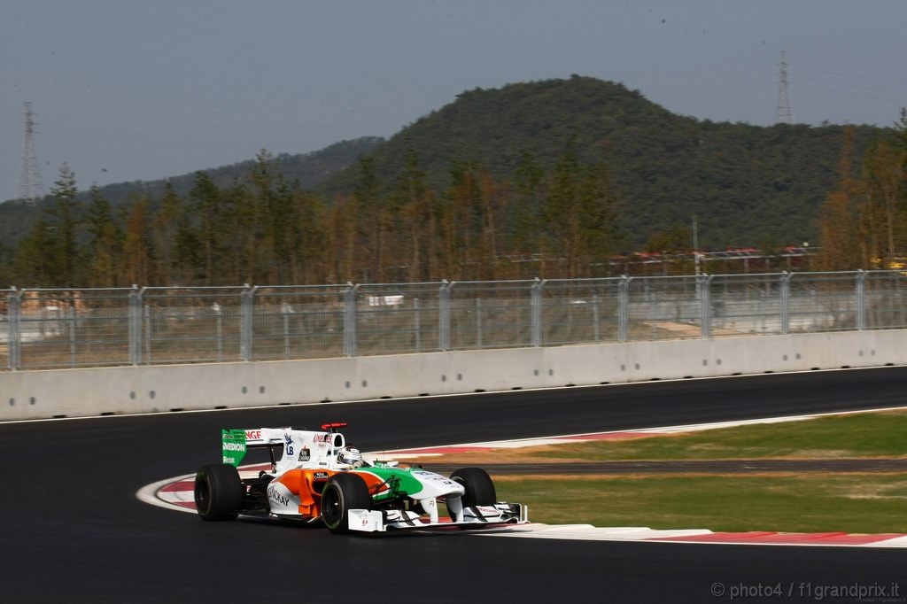 GP Corea, Prove Libere 1, Venerdi', Adrian Sutil (GER), Force India F1 Team, VJM03