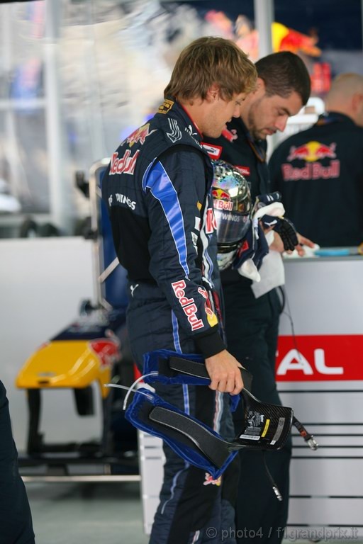 GP Corea, Prove Libere 1, Venerdi', Sebastian Vettel (GER), Red Bull Racing, RB6 