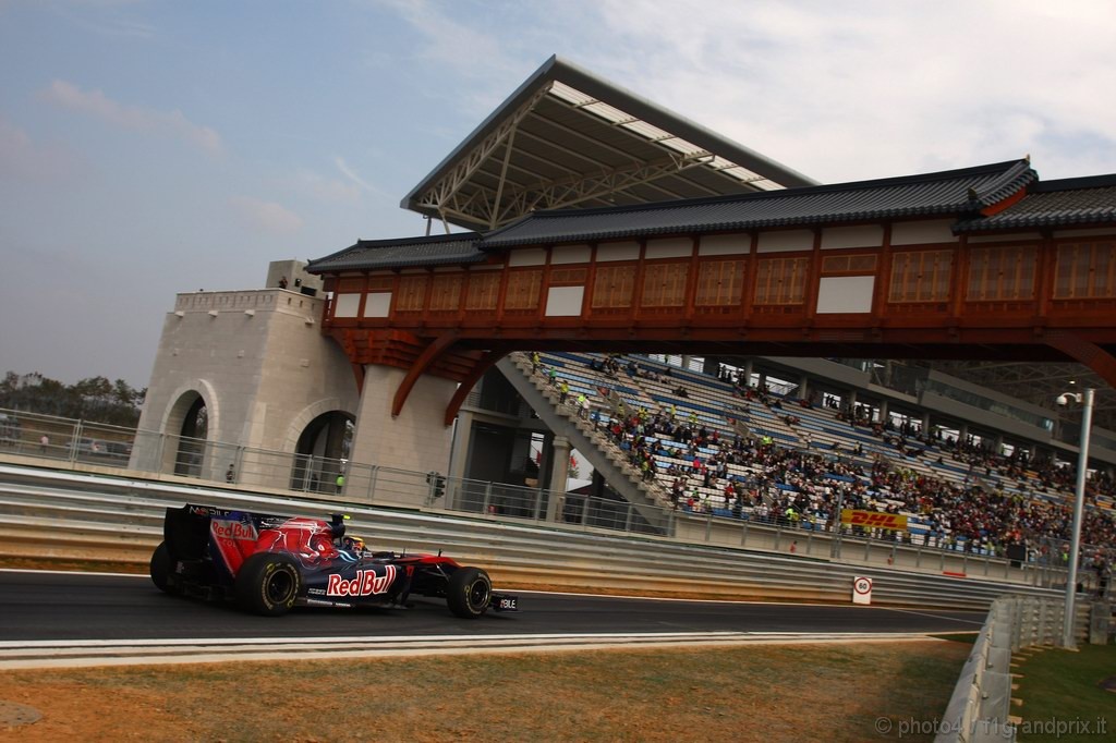 GP Corea, Prove Libere 2, Venerdi', Jaime Alguersuari (SPA), Scuderia Toro Rosso, STR5