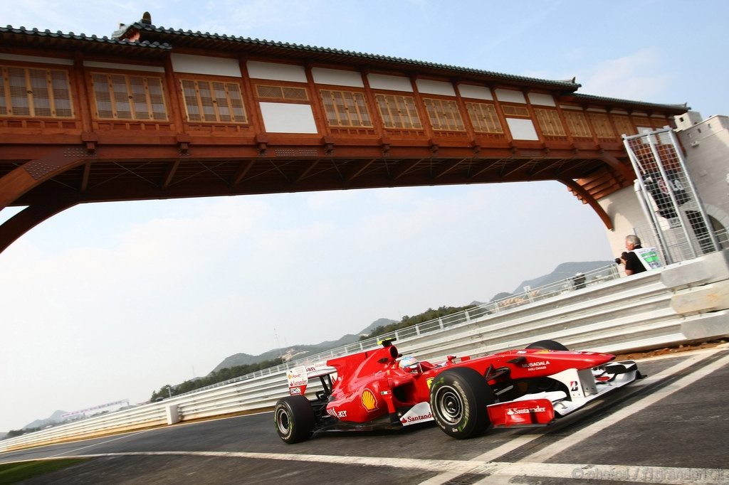 GP Corea, Prove Libere 2, Venerdi', Fernando Alonso (ESP), Ferrari, F10 