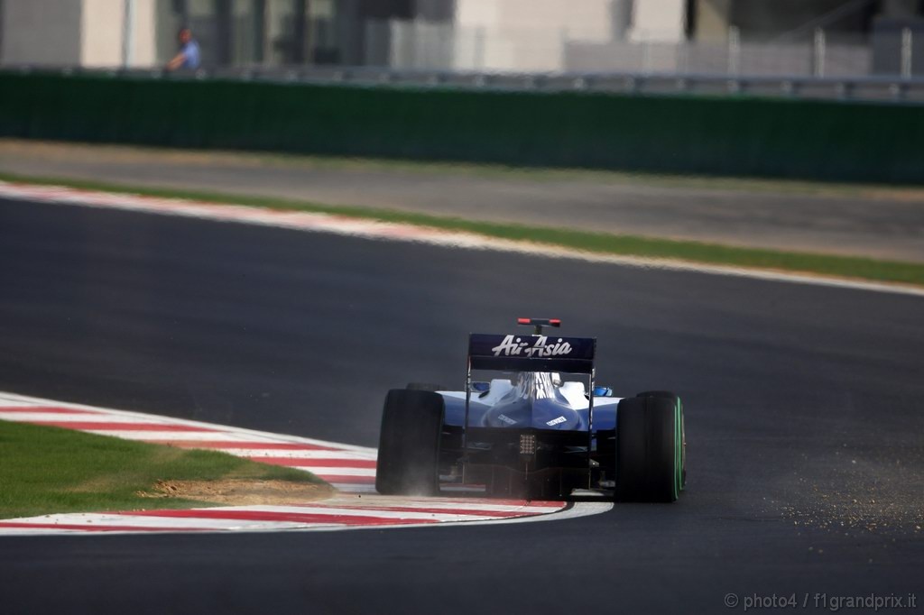GP Corea, Prove Libere 2, Venerdi', Rubens Barrichello (BRA), Williams, FW32 