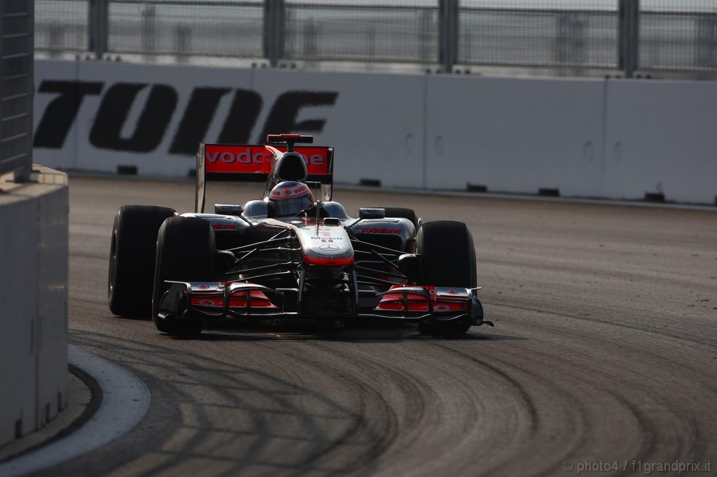 GP Corea, Prove Libere 2, Venerdi', Jenson Button (GBR), McLaren Mercedes, MP4-25
