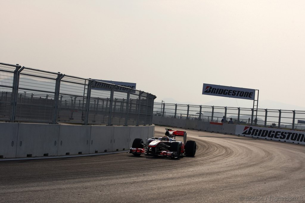 GP Corea, Prove Libere 2, Venerdi', Jenson Button (GBR), McLaren  Mercedes, MP4-25 