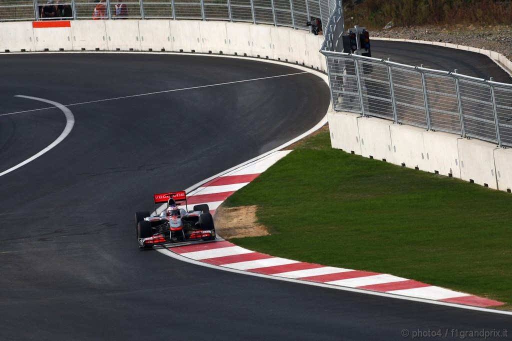 GP Corea, Prove Libere 2, Venerdi', Jenson Button (GBR), McLaren  Mercedes, MP4-25 