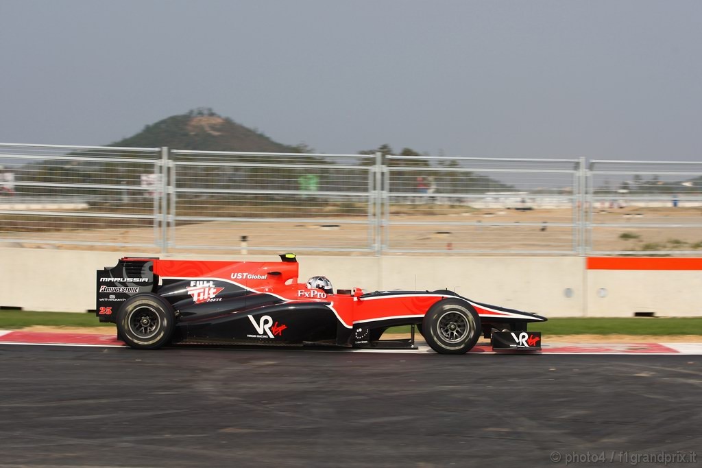 GP Corea, Prove Libere 2, Venerdi', Lucas Di Grassi (BRA), Virgin Racing, VR-01